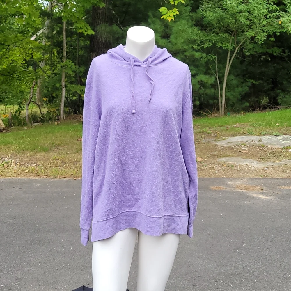 Old Navy Purple Hoodie Size Large - Picture 1 of 11